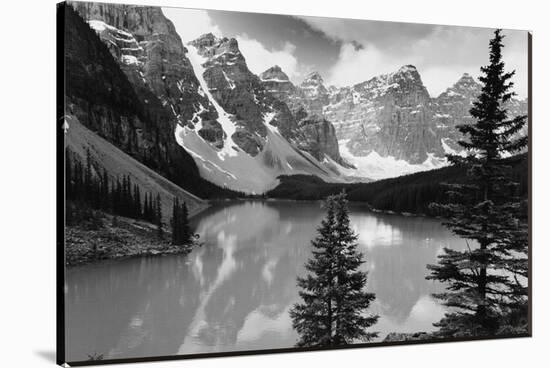 Majestic Moraine Lake, Alberta-null-Stretched Canvas