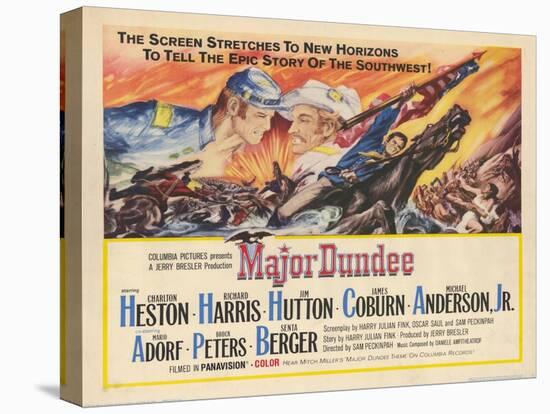 Major Dundee, 1965-null-Stretched Canvas