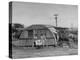Major Sidney Shelley and His Family Living in a "Typhoonized" Quonset Hut-Carl Mydans-Premier Image Canvas