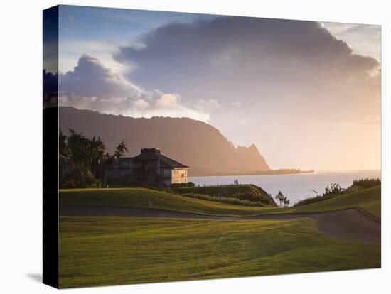 Makai Golf Course, Kauai, Hawaii, USA-Micah Wright-Premier Image Canvas