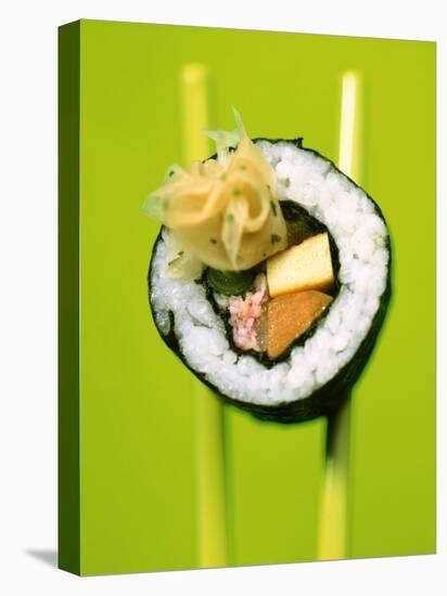 Maki-Sushi with Crabmeat, Scrambled Egg and Tuna-Hartmut Kiefer-Premier Image Canvas