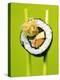 Maki-Sushi with Crabmeat, Scrambled Egg and Tuna-Hartmut Kiefer-Premier Image Canvas