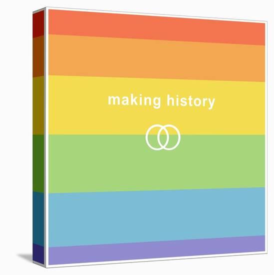 Making History - Love Wins-null-Stretched Canvas