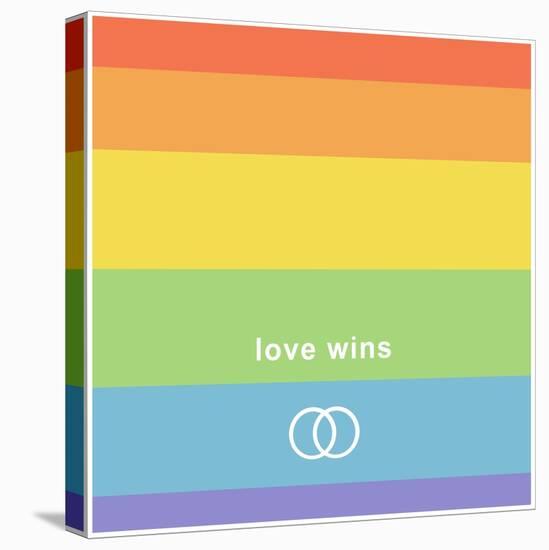 Making History - Love Wins-null-Stretched Canvas