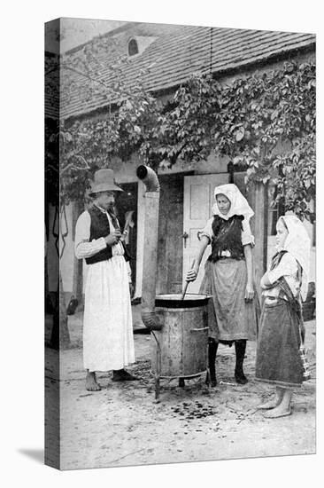 Making Jelly in Czinkota, Hungary, 1922-AW Cutler-Premier Image Canvas