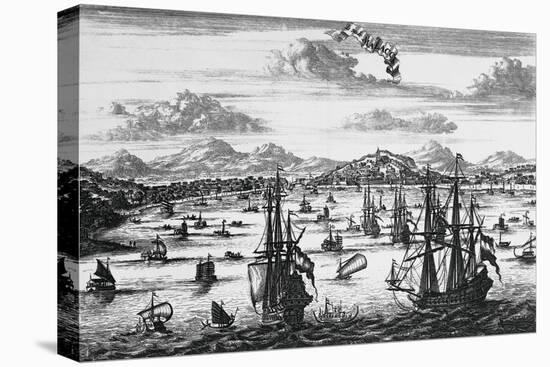 Malacca Port, Malaysia, 1676, 17th Century-null-Premier Image Canvas