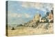 Malakoff Tower and the Shore at Trouville-Eugène Boudin-Premier Image Canvas