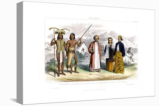 Malay Race, 1800-1900-R Anderson-Premier Image Canvas