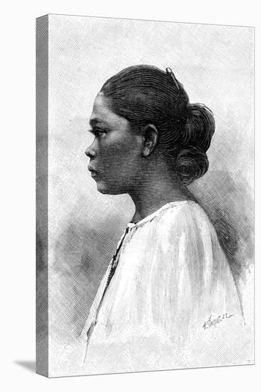 Malaysian Woman, 19th Century-Henri Thiriat-Premier Image Canvas