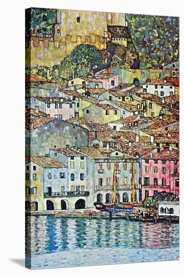 Malcena At The Gardasee-Gustav Klimt-Stretched Canvas