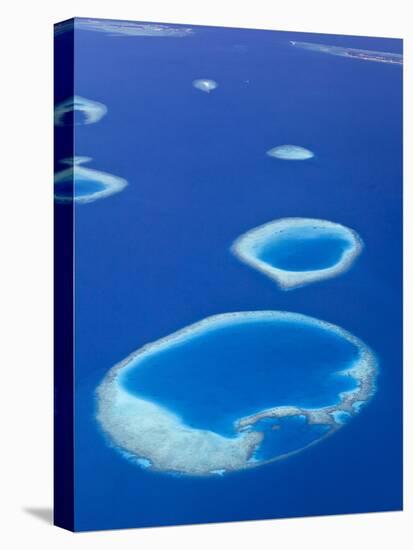 Maldives, Aerial View of Islands and Atolls-Michele Falzone-Premier Image Canvas