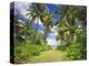 Maldives, Coconut Palms-Thonig-Premier Image Canvas