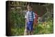 Male Elementary School Student, Backwaters, Kerala, India-Ali Kabas-Premier Image Canvas