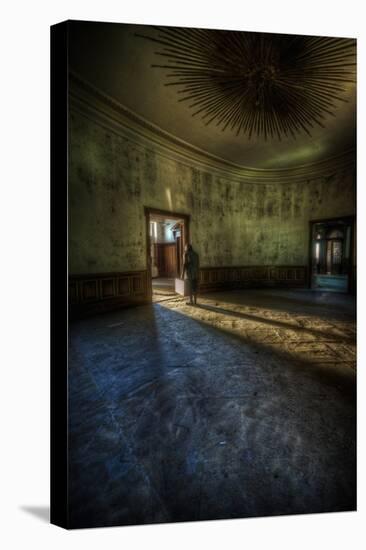 Male Figure in Abandoned Building-Nathan Wright-Premier Image Canvas