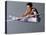 Male Gymnast Performing on the Horizontal Bar-null-Premier Image Canvas