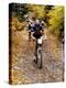 Male Mountain Biker Competing in a Race 1993 NY State Championships-null-Premier Image Canvas