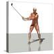 Male Muscles, Artwork-Friedrich Saurer-Premier Image Canvas