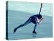 Male Speed Skater in Action-null-Premier Image Canvas