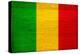 Mali Flag Design with Wood Patterning - Flags of the World Series-Philippe Hugonnard-Stretched Canvas