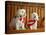 Maltese Dogs Wearing the American Flag-Karen M^ Romanko-Premier Image Canvas