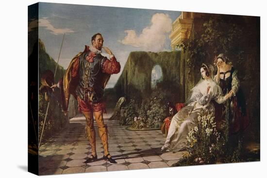 'Malvolio and the Countess', c1840, (c1915)-Daniel Maclise-Premier Image Canvas