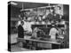 Mamie Eisenhower Inspecting Kitchen of the White House-Ed Clark-Premier Image Canvas