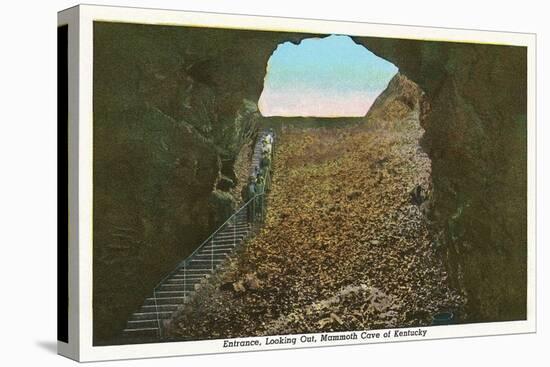 Mammoth Cave Entrance Looking Out-null-Stretched Canvas