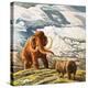 Mammoth Meets Rhinocerous-Tansley-Premier Image Canvas