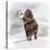 Mammuthus Primigenius Walking Through a Blizzard-Stocktrek Images-Stretched Canvas