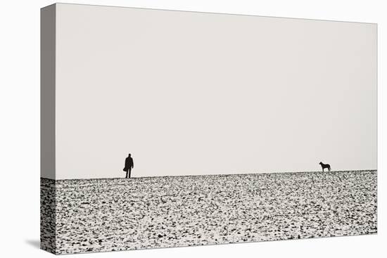 Man and Dog-Torsten Richter-Premier Image Canvas