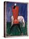 Man and Horse, 1933 (Oil on Canvas)-Kazimir Severinovich Malevich-Premier Image Canvas