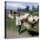 Man Carries Traditional Split-Bamboo Baskets to Sell at Kisoro Market, Southwest Uganda-Nigel Pavitt-Premier Image Canvas