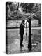 Man Drinking Water at Well Pump-Alfred Eisenstaedt-Premier Image Canvas