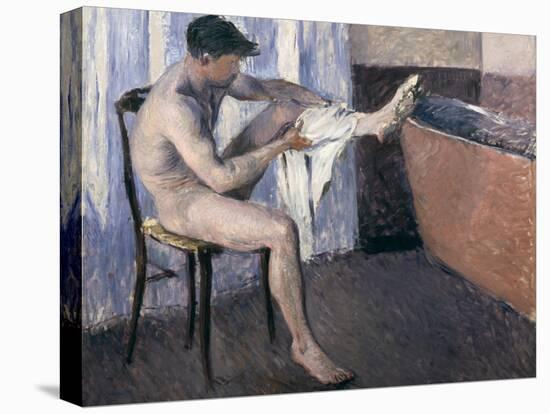 Man Drying His Leg-Gustave Caillebotte-Premier Image Canvas