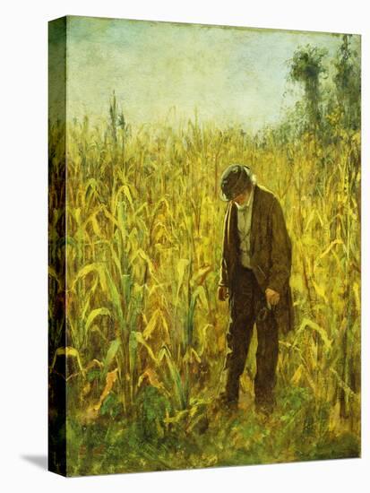 Man in a Cornfield-Eastman Johnson-Premier Image Canvas