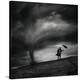Man In The Wind-Radovan Skohel-Stretched Canvas