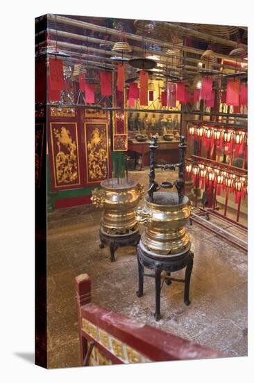 Man Mo Temple, Sheung Wan, Hong Kong Island, Hong Kong, China, Asia-Ian Trower-Premier Image Canvas