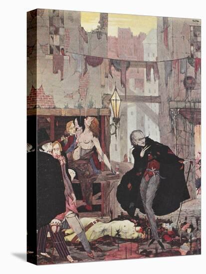 Man Of the Crowd-Harry Clarke-Premier Image Canvas