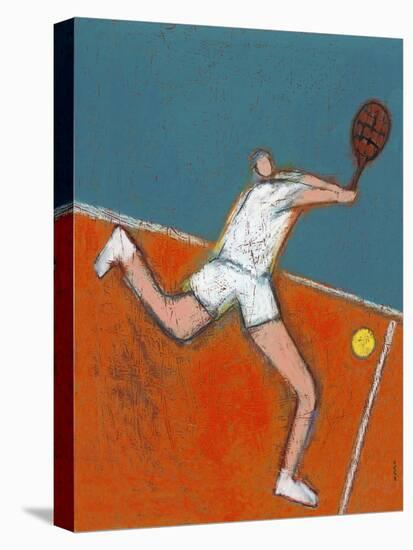 Man Playing Tennis-Marie Bertrand-Premier Image Canvas