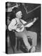 Man Playing the Banjo Onstage at the Grand Ole Opry-Ed Clark-Premier Image Canvas