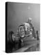 Man Racing in the Midget Auto Race-Ralph Morse-Premier Image Canvas