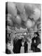 Man Selling Balloons at Dwight D. Eisenhower's Inauguration-Cornell Capa-Premier Image Canvas