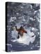 Man Skiing Downhill-null-Premier Image Canvas