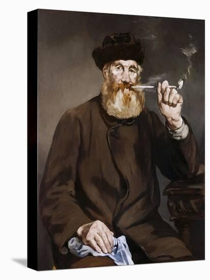 Man Smoking a Pipe-Edouard Manet-Premier Image Canvas