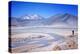 Man Standing on Rocks Looking over Miscanti Laguna, Turquoise Mineral Lake, San Pedro De Atacama-Kimberly Walker-Premier Image Canvas