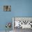 Man Wall Climbing Indoors with Equipment-null-Premier Image Canvas displayed on a wall