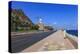 Man Wearing Dishdasha Walks Along Mutrah Corniche with National Flags, Middle East-Eleanor Scriven-Premier Image Canvas