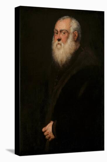 Man with a White Beard, C. 1570-Jacopo Tintoretto-Premier Image Canvas