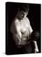 Man Working Out with Hand Wieghts, New York, New York, USA-Chris Trotman-Premier Image Canvas