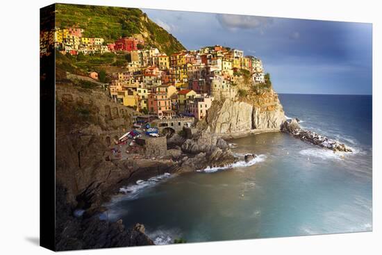 Manarola in After Storm Light, Cinque Terre, Italy-George Oze-Premier Image Canvas